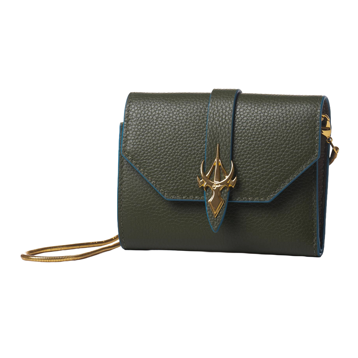 Azza Green & Beige Taupe