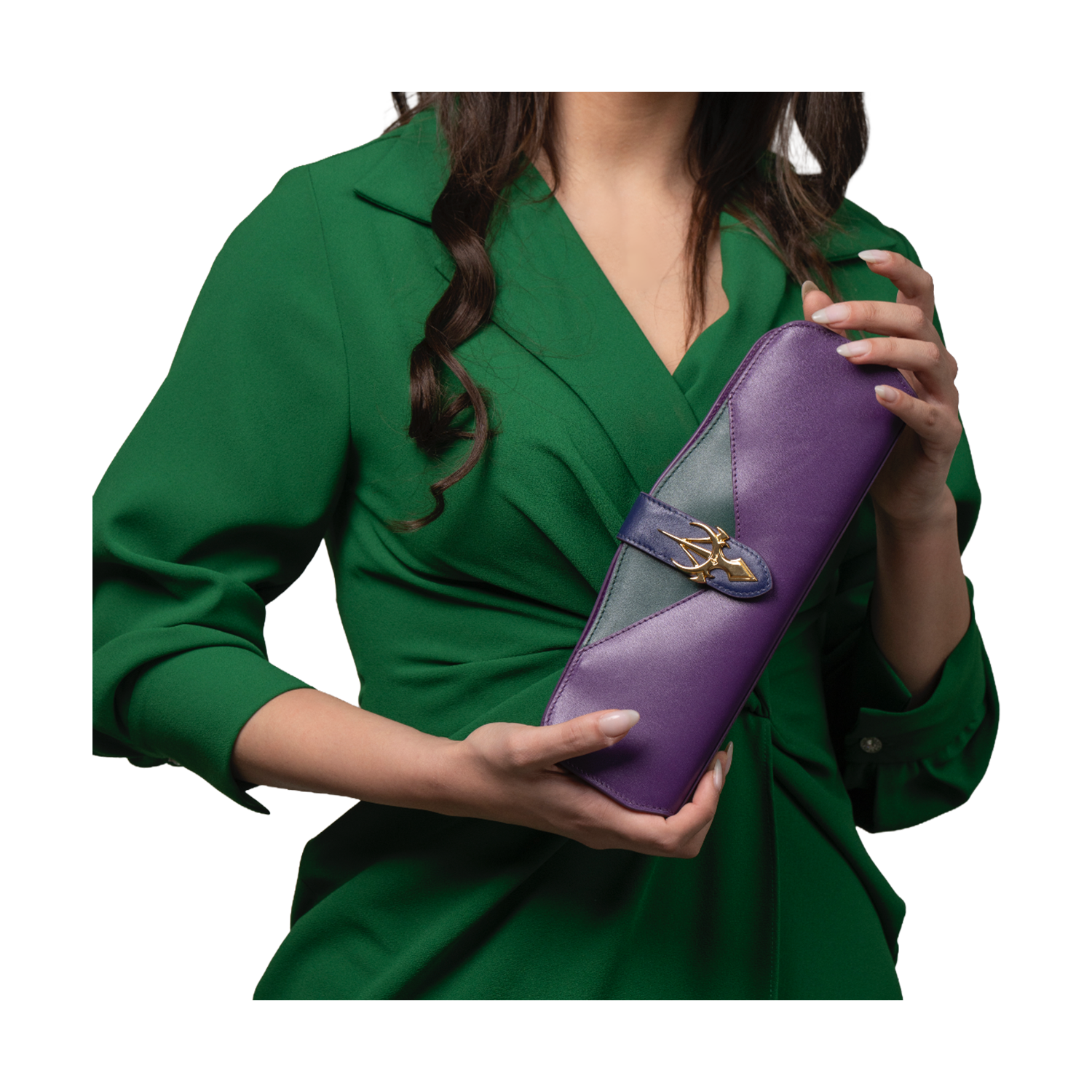 Reelam Clutch Purple