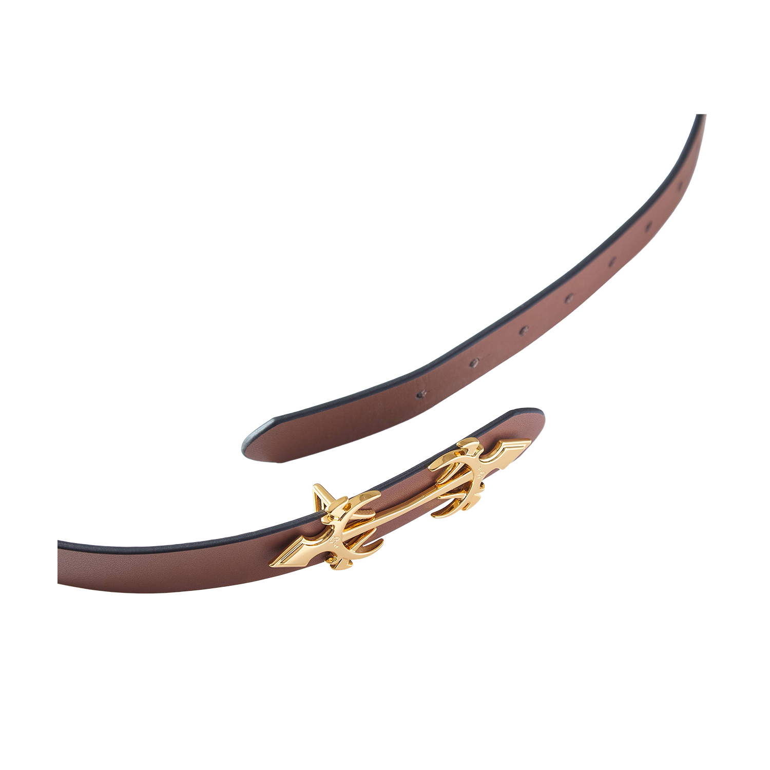 Taraf Slim Belt - Black & Brown