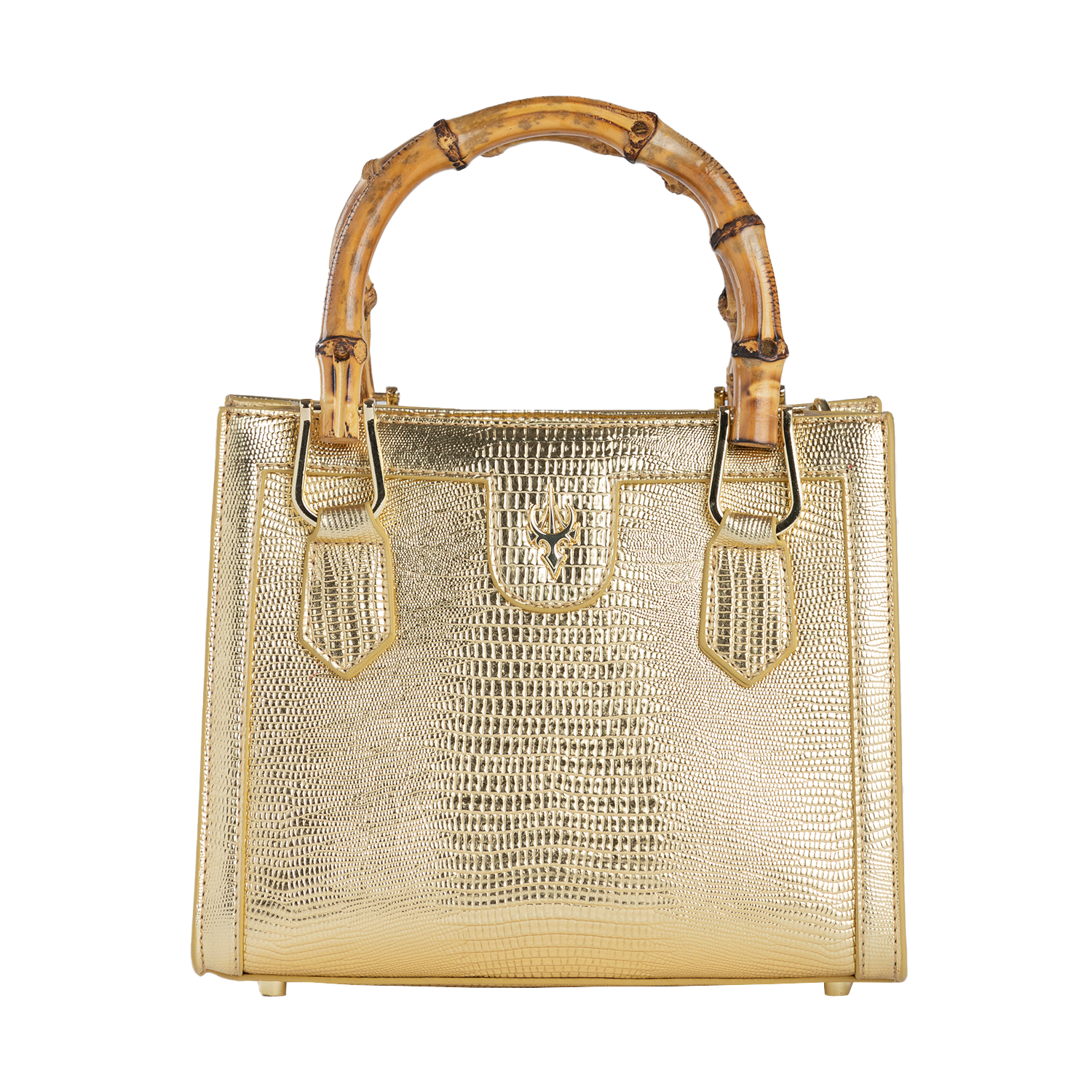 حقيبة يد صغيرة ذهبية