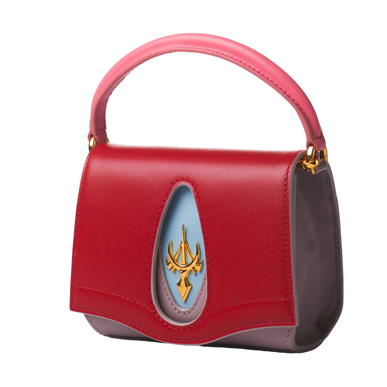 المهاة الأحمر والبيج الوردي