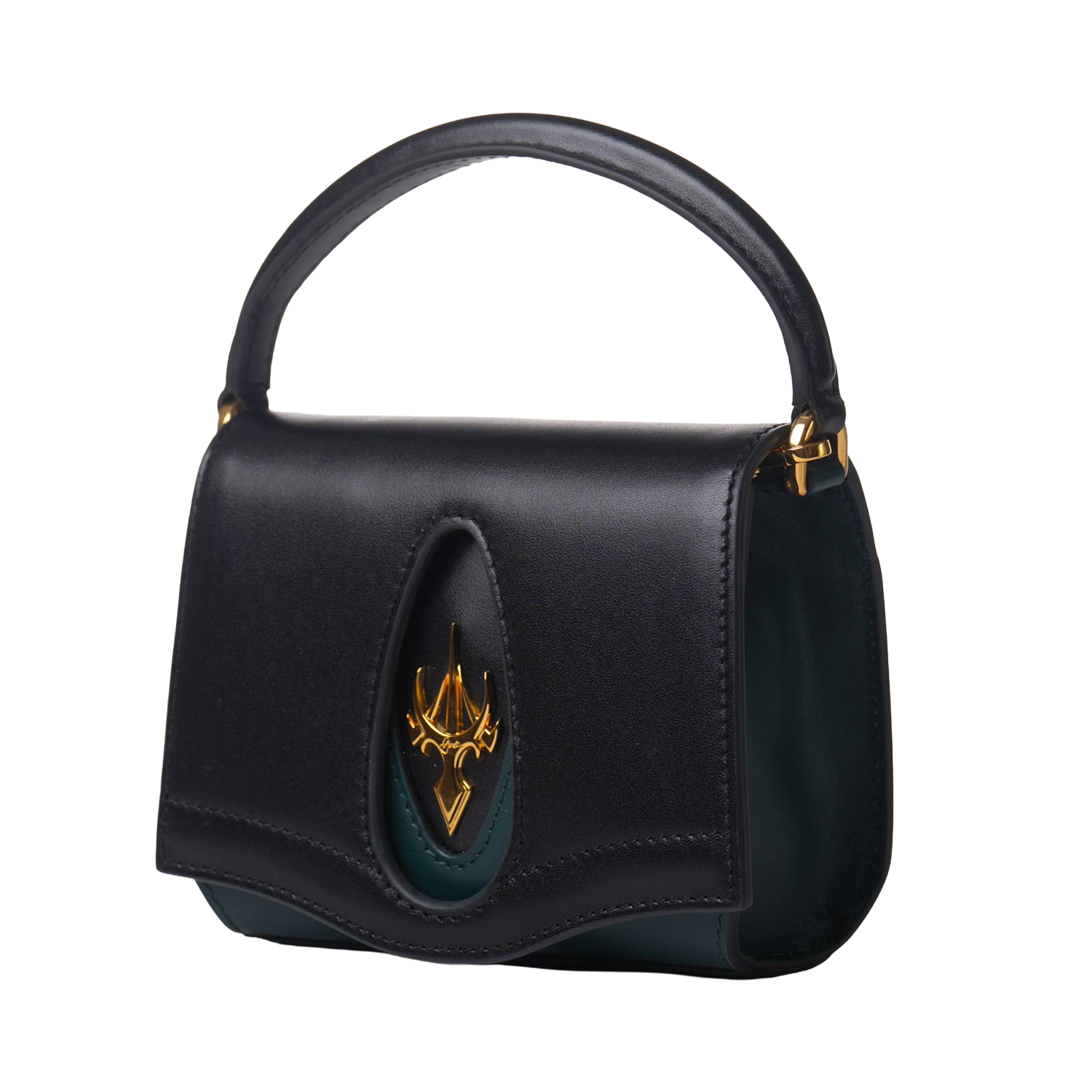 المهاة الأسود و الأخضر الملكي الداكن