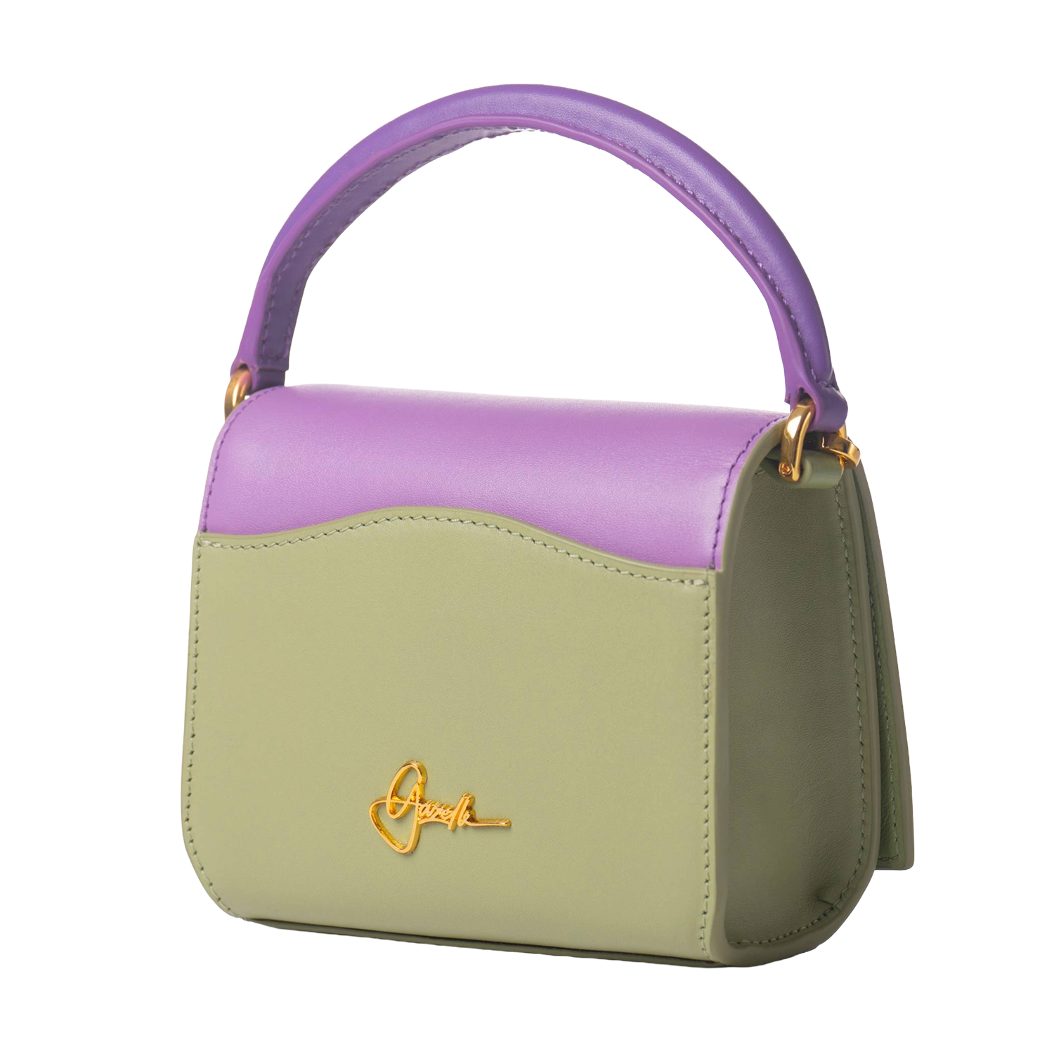 المهاة أرجواني وأخضر فاتح