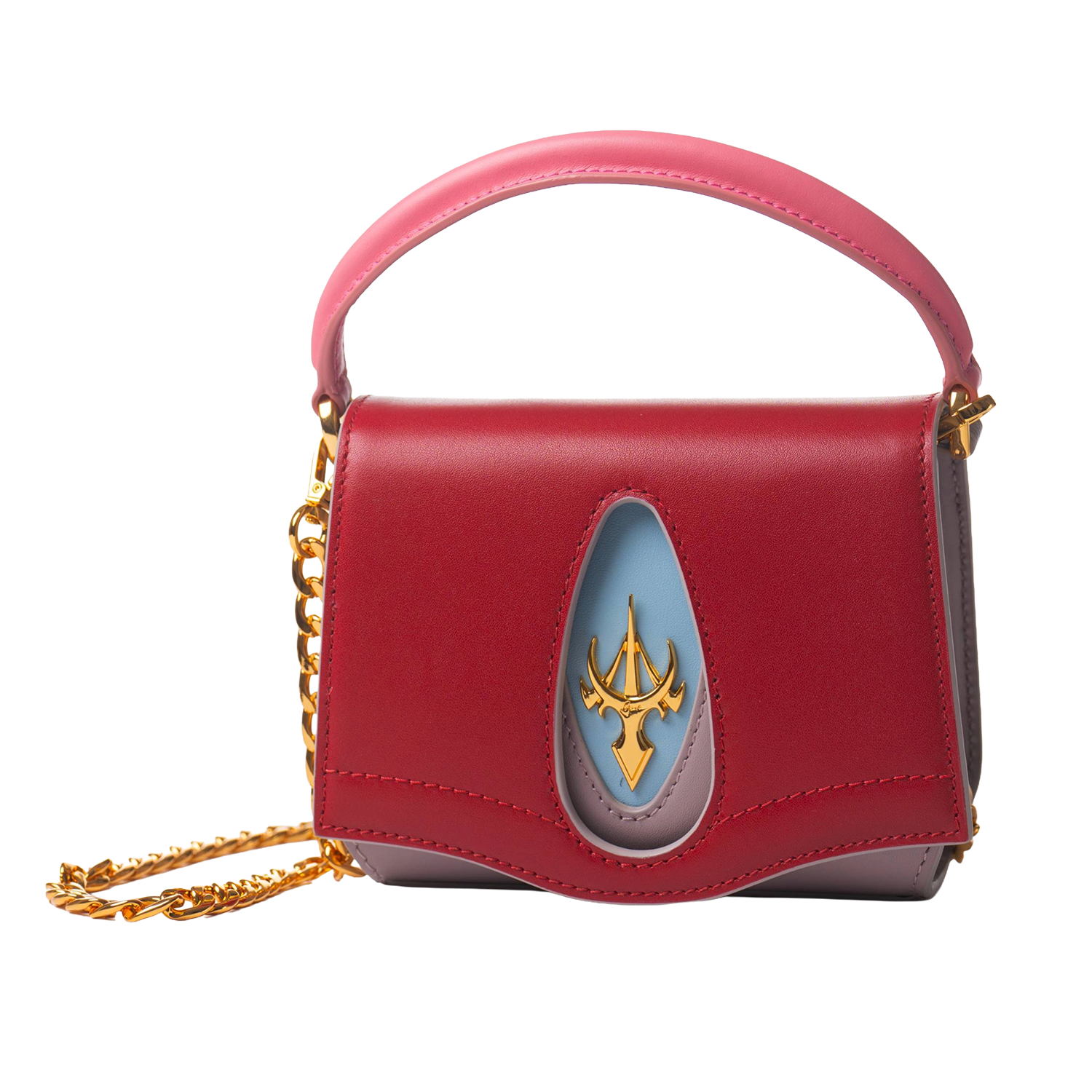 المهاة الأحمر والبيج الوردي