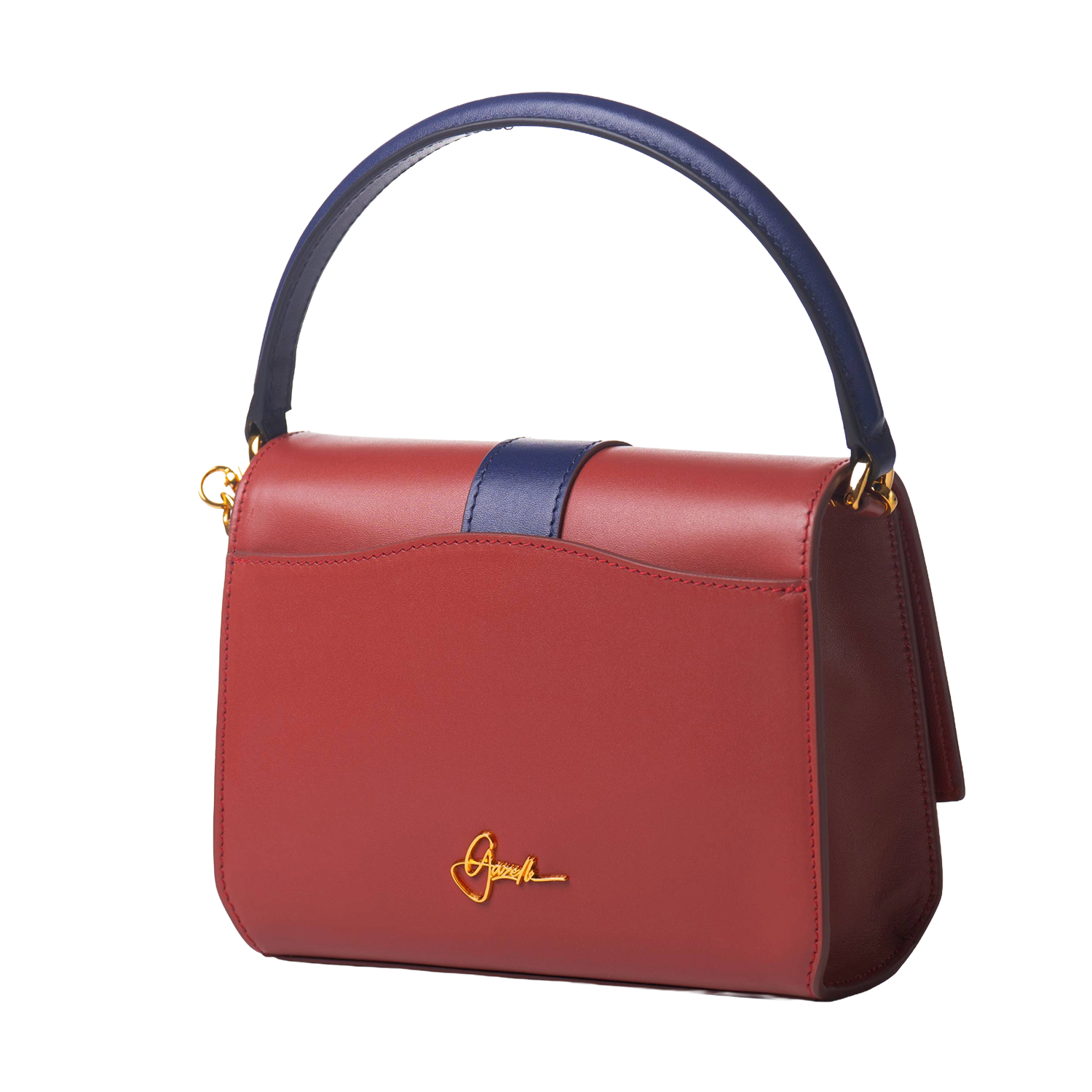 أرام برتقالي داكن وأزرق داكن