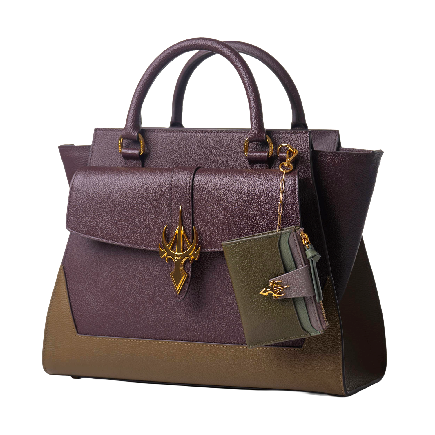 الظبي بني وأخضر جيشي