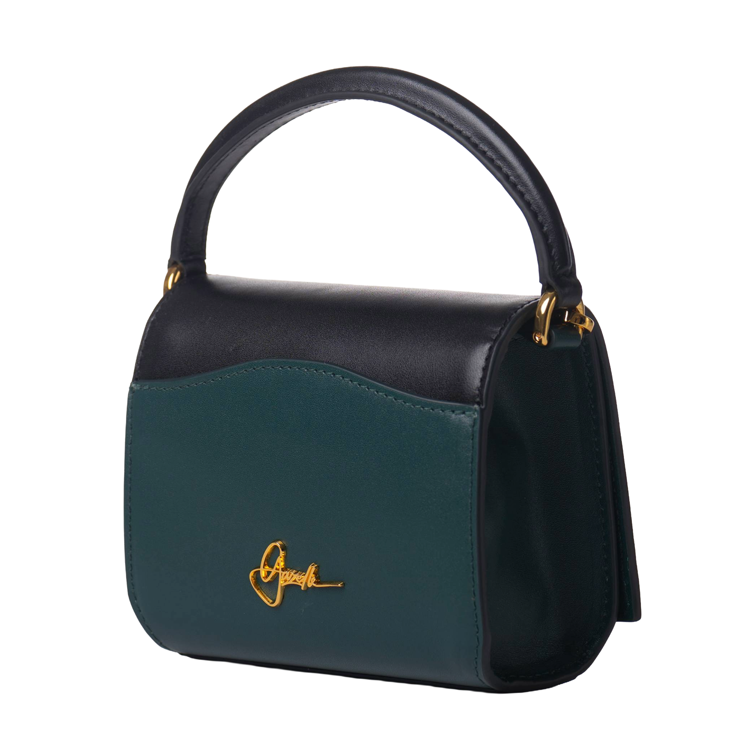 المهاة الأسود و الأخضر الملكي الداكن