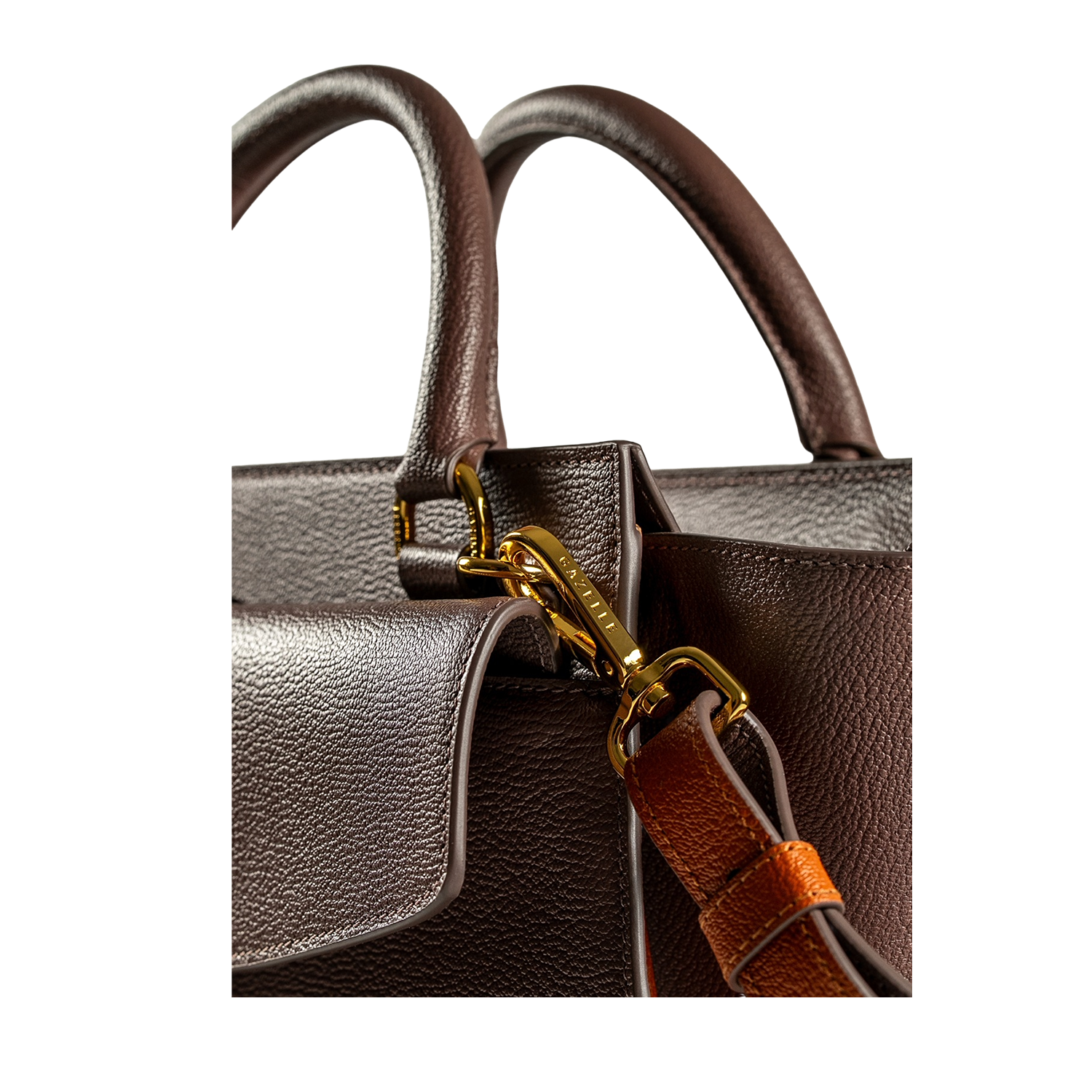 الظبي بني وبرتقالي