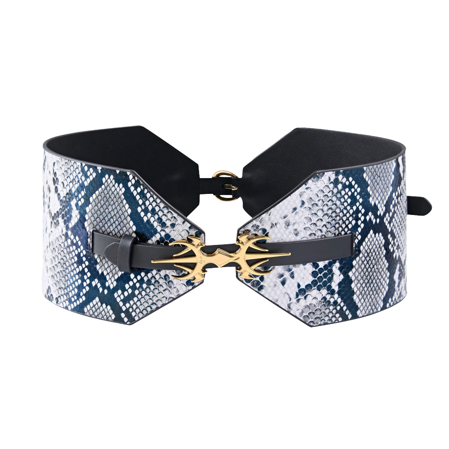 Naht Corset Belt - Snake Skin