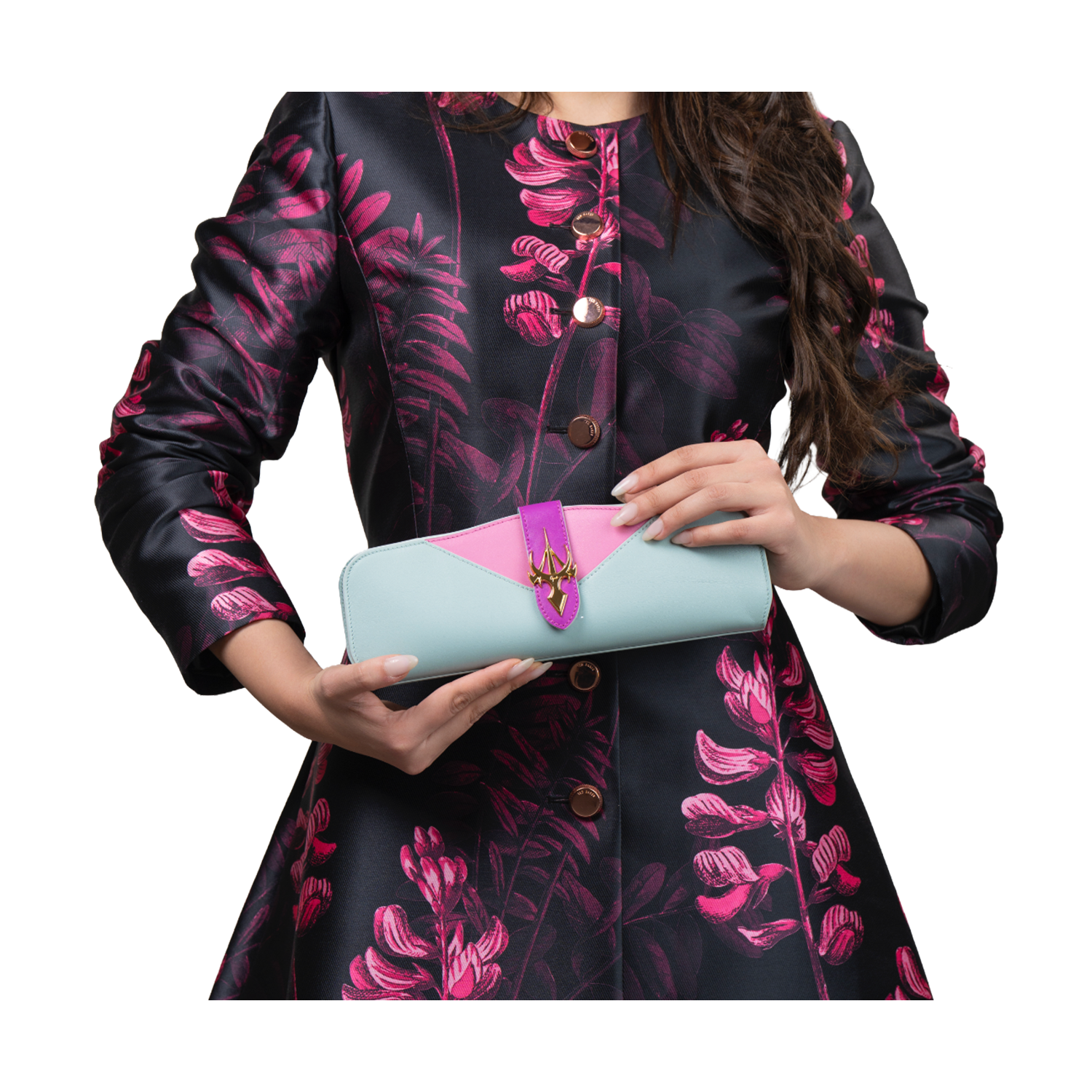 Reelam Clutch Baby Blue