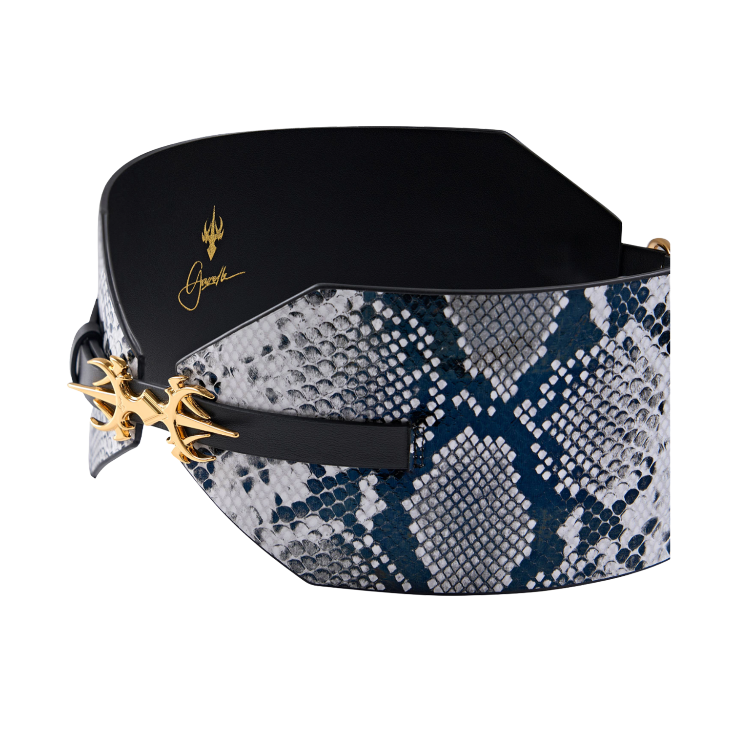 Naht Corset Belt - Snake Skin