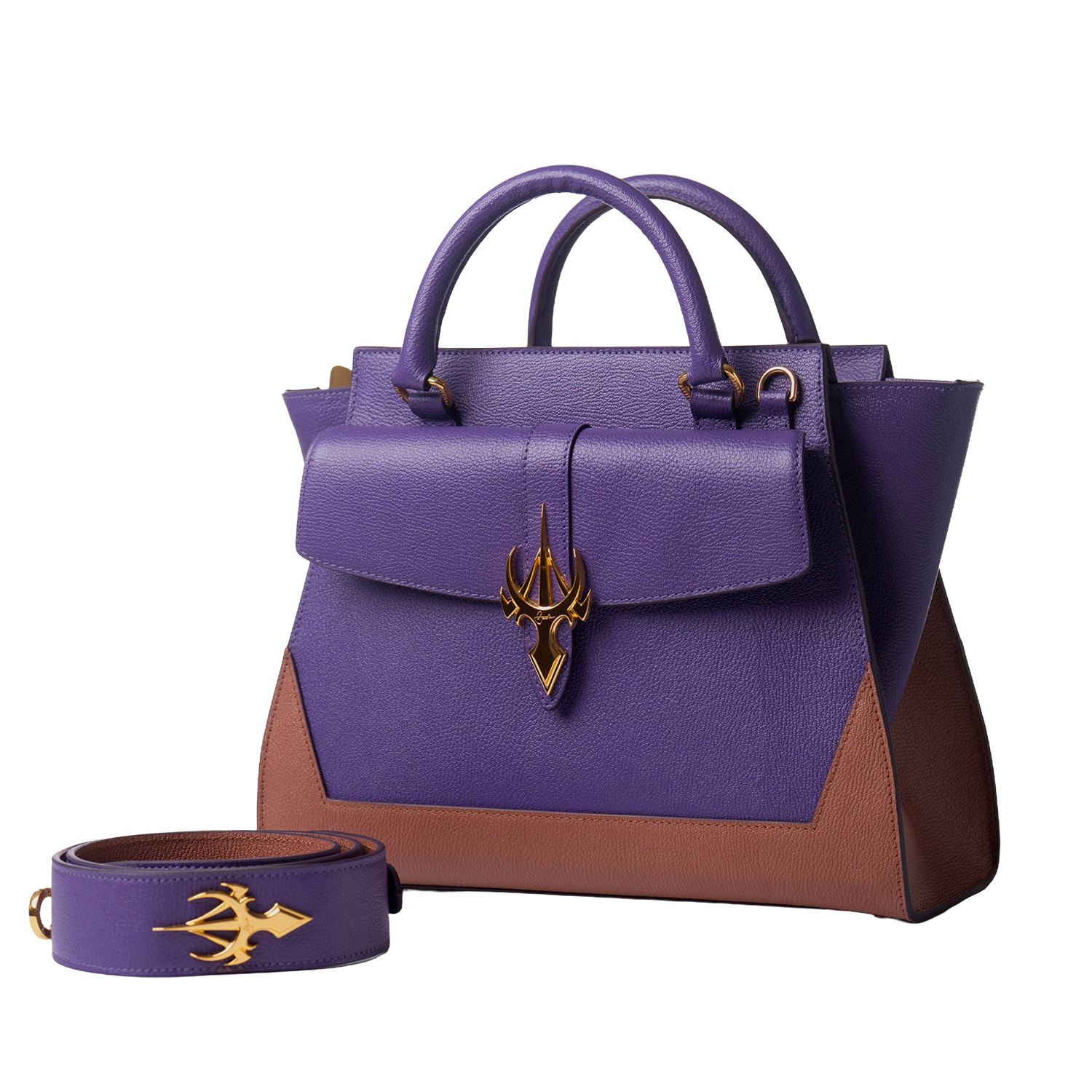 Al Dhabi Purple & Camel