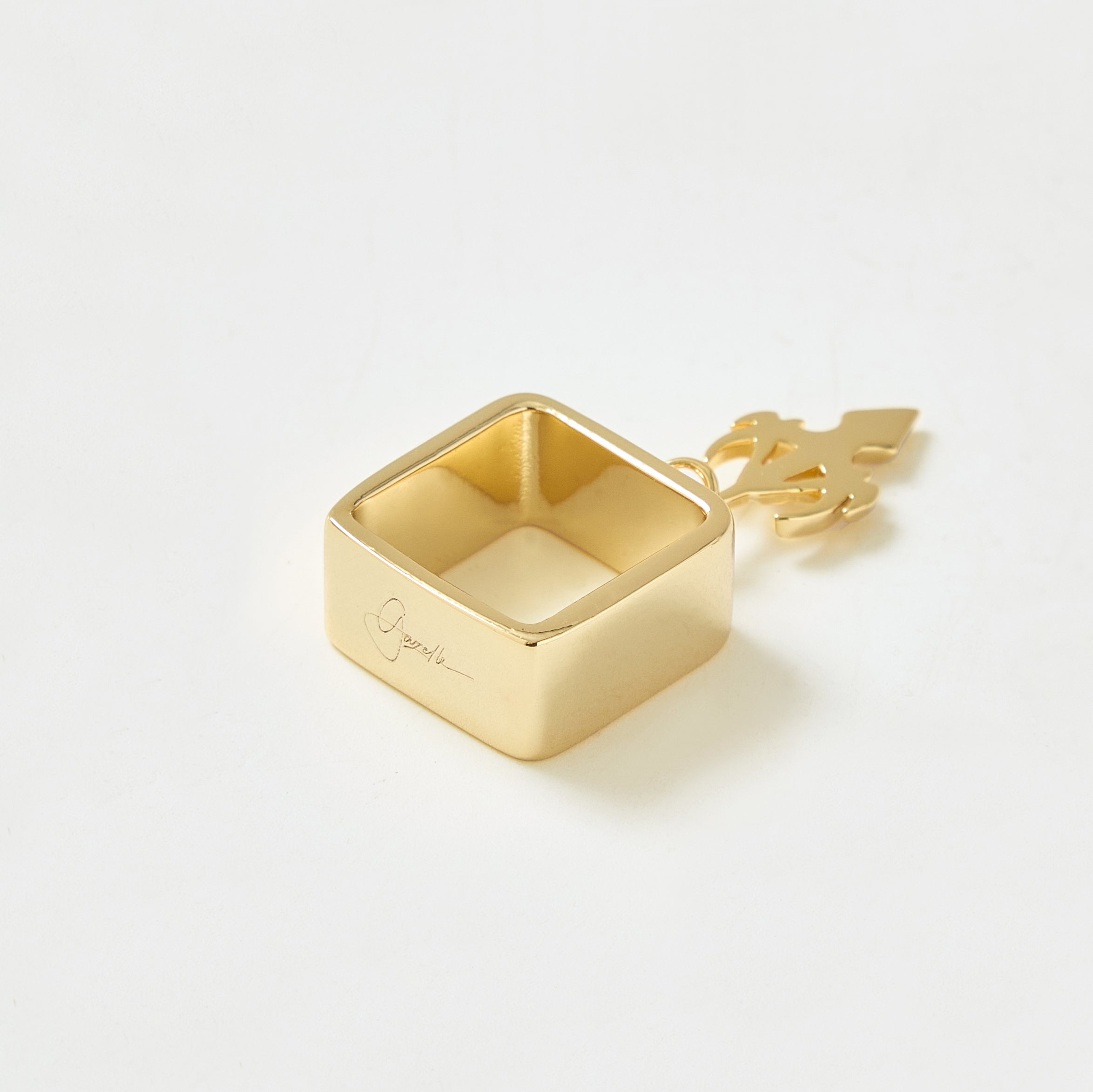 Gazelle Charm Ring